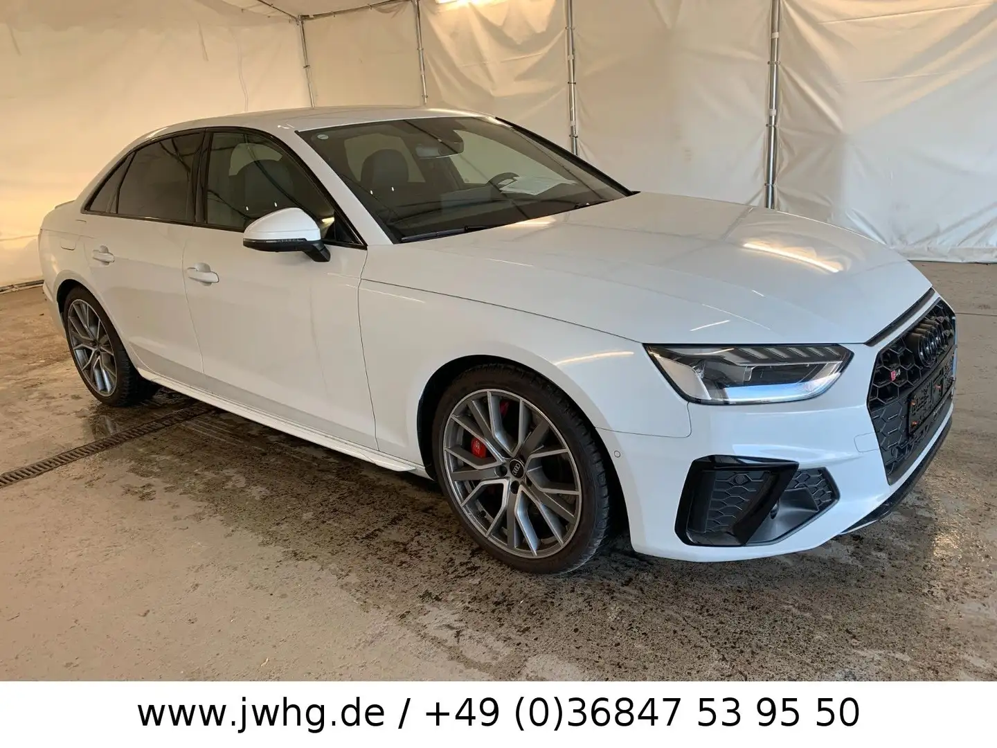 Audi S4 Lim quattro ACC+/VIRTUAL/360°KAMERA/19"/STHZ Blanco - 2