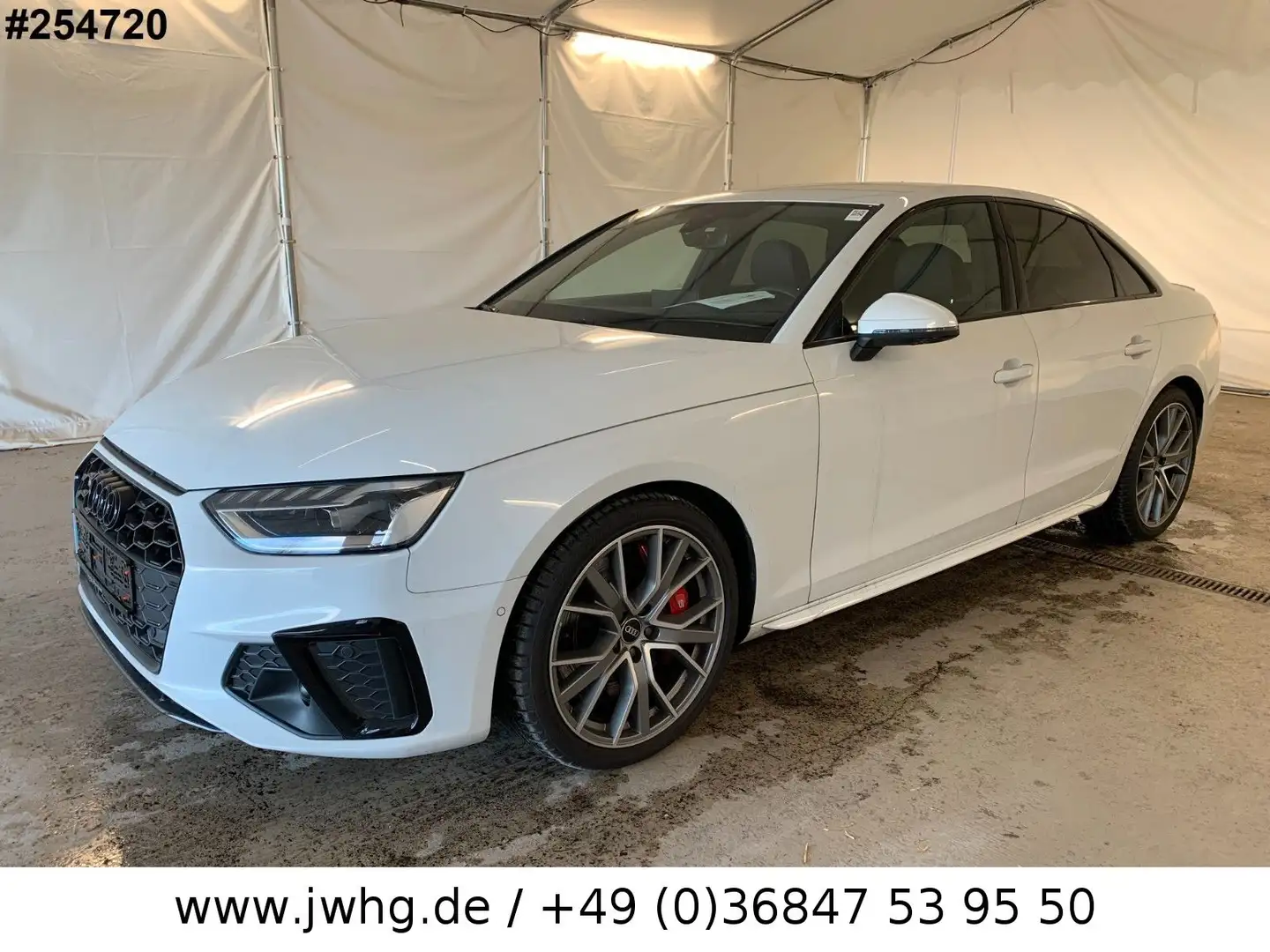 Audi S4 Lim quattro ACC+/VIRTUAL/360°KAMERA/19"/STHZ Blanco - 1