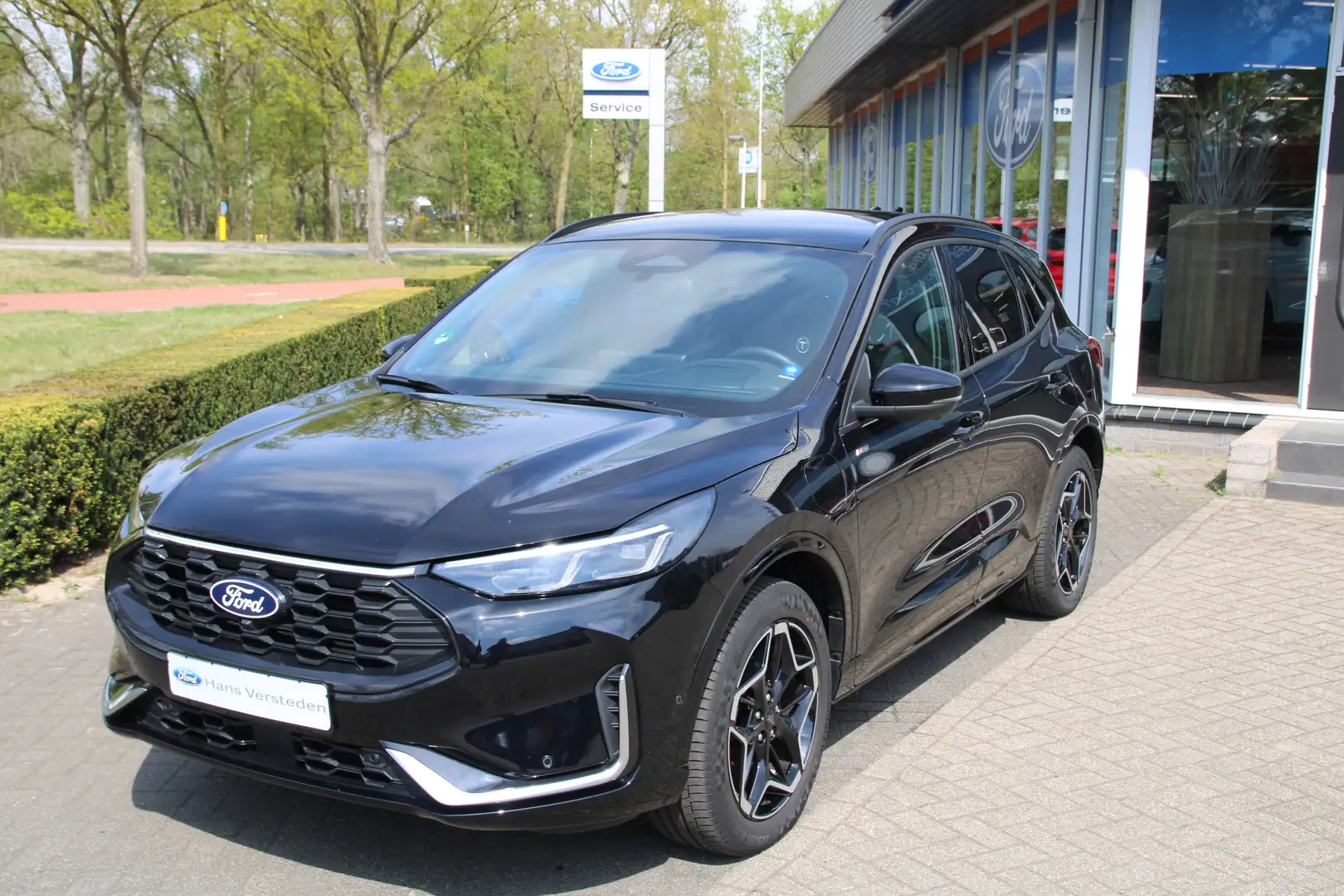 Ford Kuga 2.5 PHEV 243 PK ST-Line X TREKHAAK | ADAPTIEVE CRU Zwart - 1