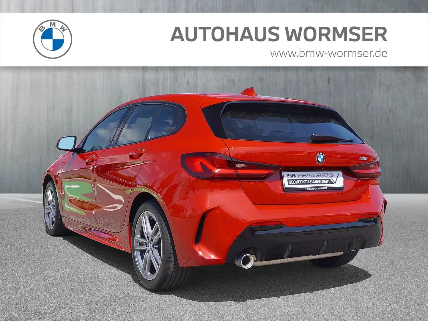 BMW 118 i Hatch M Sport Head-Up HK HiFi DAB LED WLAN Rot - 2