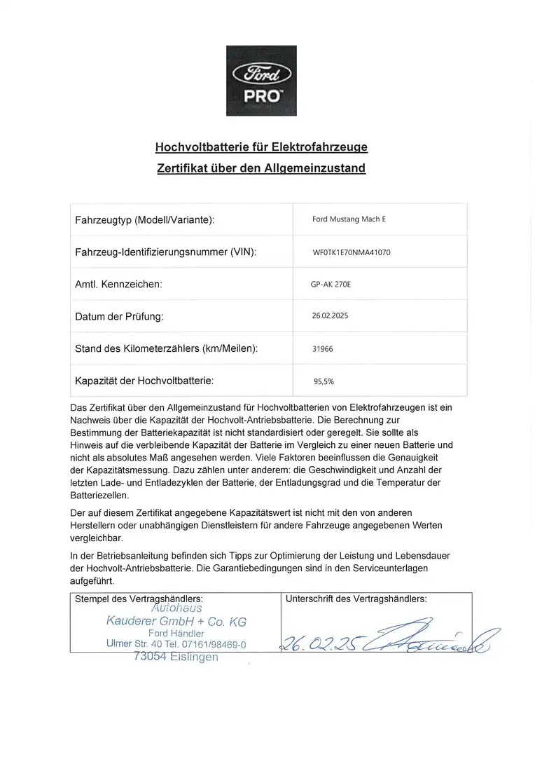 Ford Mustang Mach-E RWD / Iced-Blue-Silver Metallic Bleu - 2