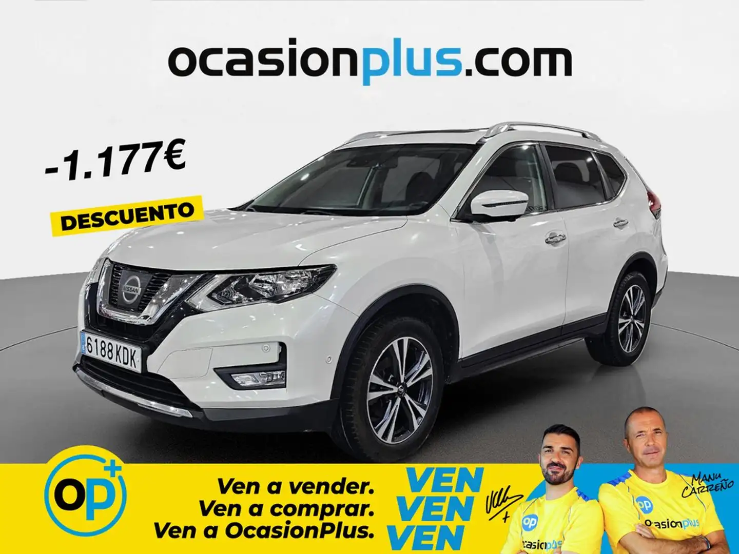 Nissan X-Trail 1.6 dCi N-Connecta 4x2 Blanco - 1