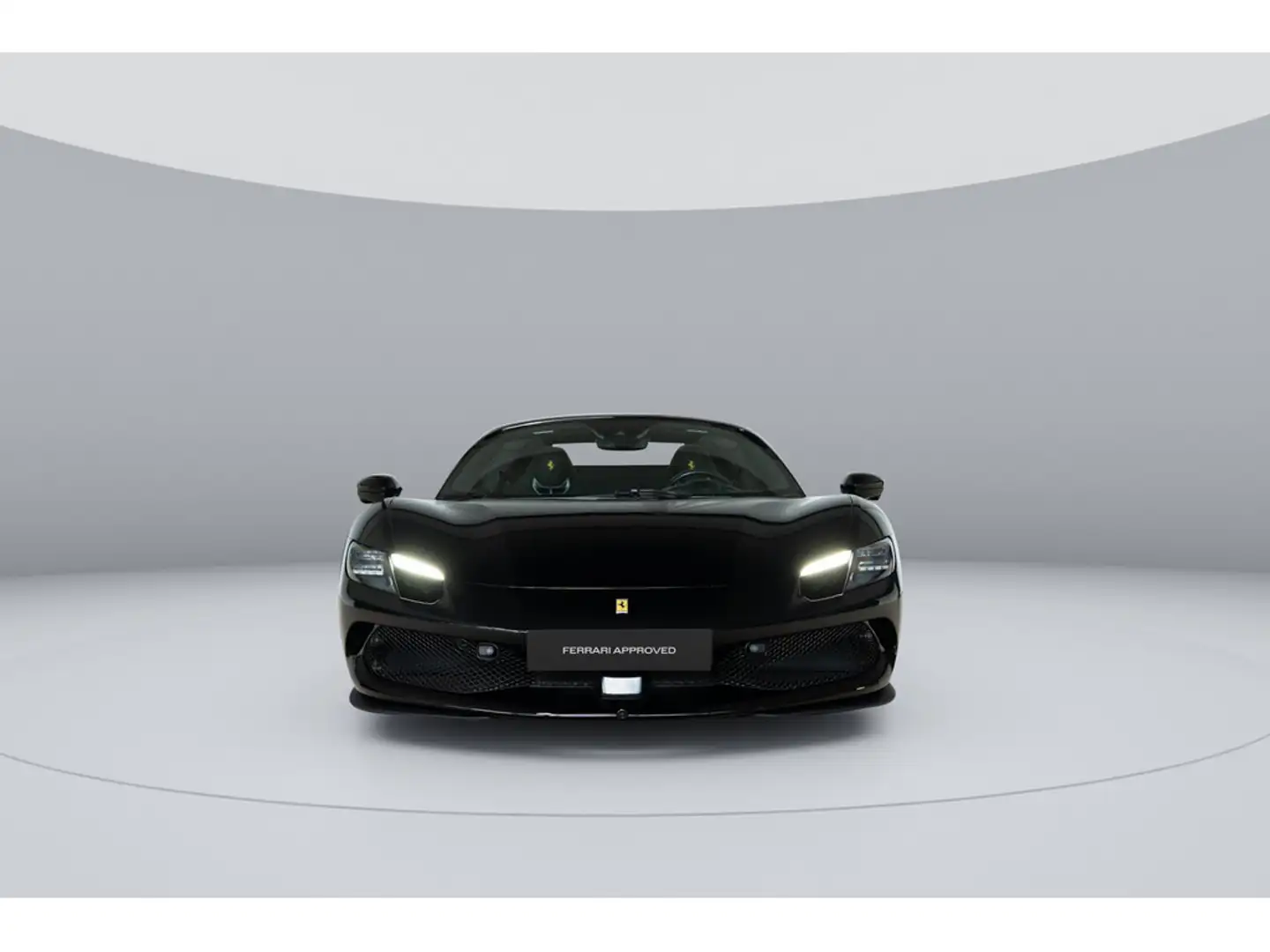 Ferrari 296 GTS >All Black-Giallo Details*LEDs*LIFT< Noir - 2