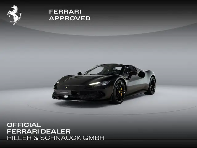 Ferrari 296 GTS >All Black-Giallo Details*LEDs*LIFT<