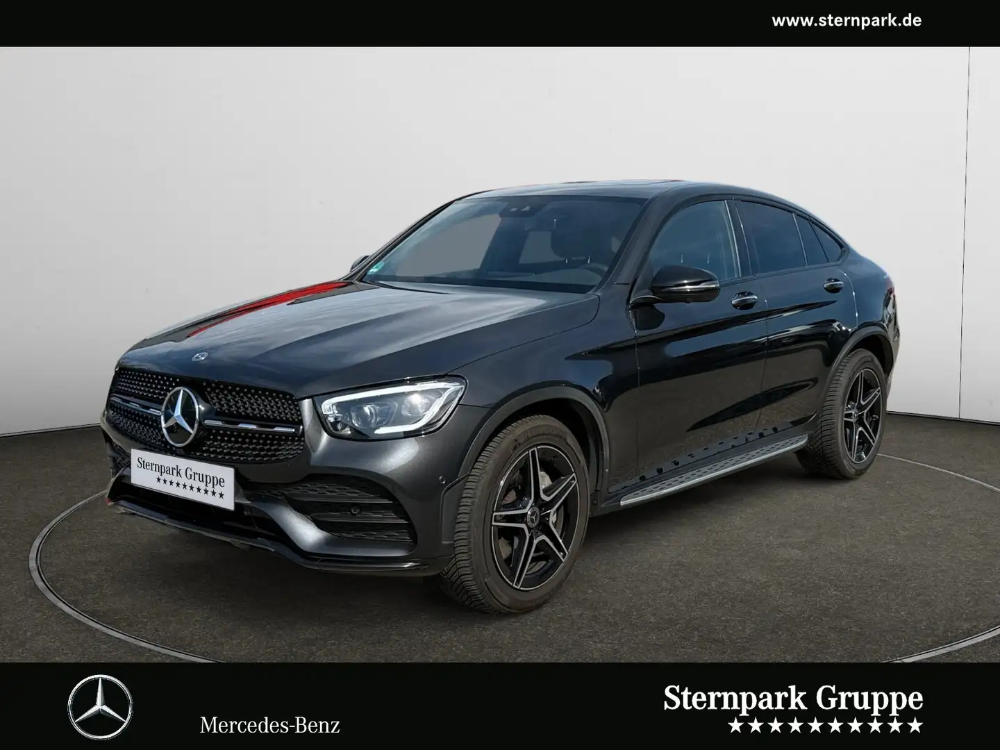 Mercedes-Benz GLC 400 GLC 400 d 4M AMG Coupé Keyless+Distro+AHK+Night Gris - 1