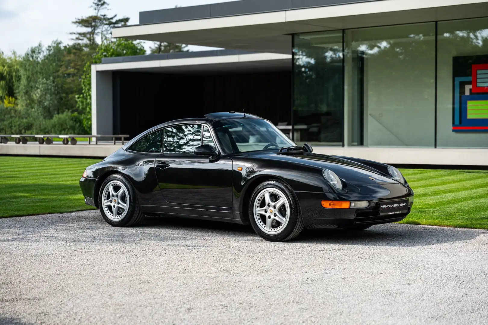 Porsche 993 TARGA / C00 / 100% FIRST PAINT / LOW MILEAGE Noir - 1