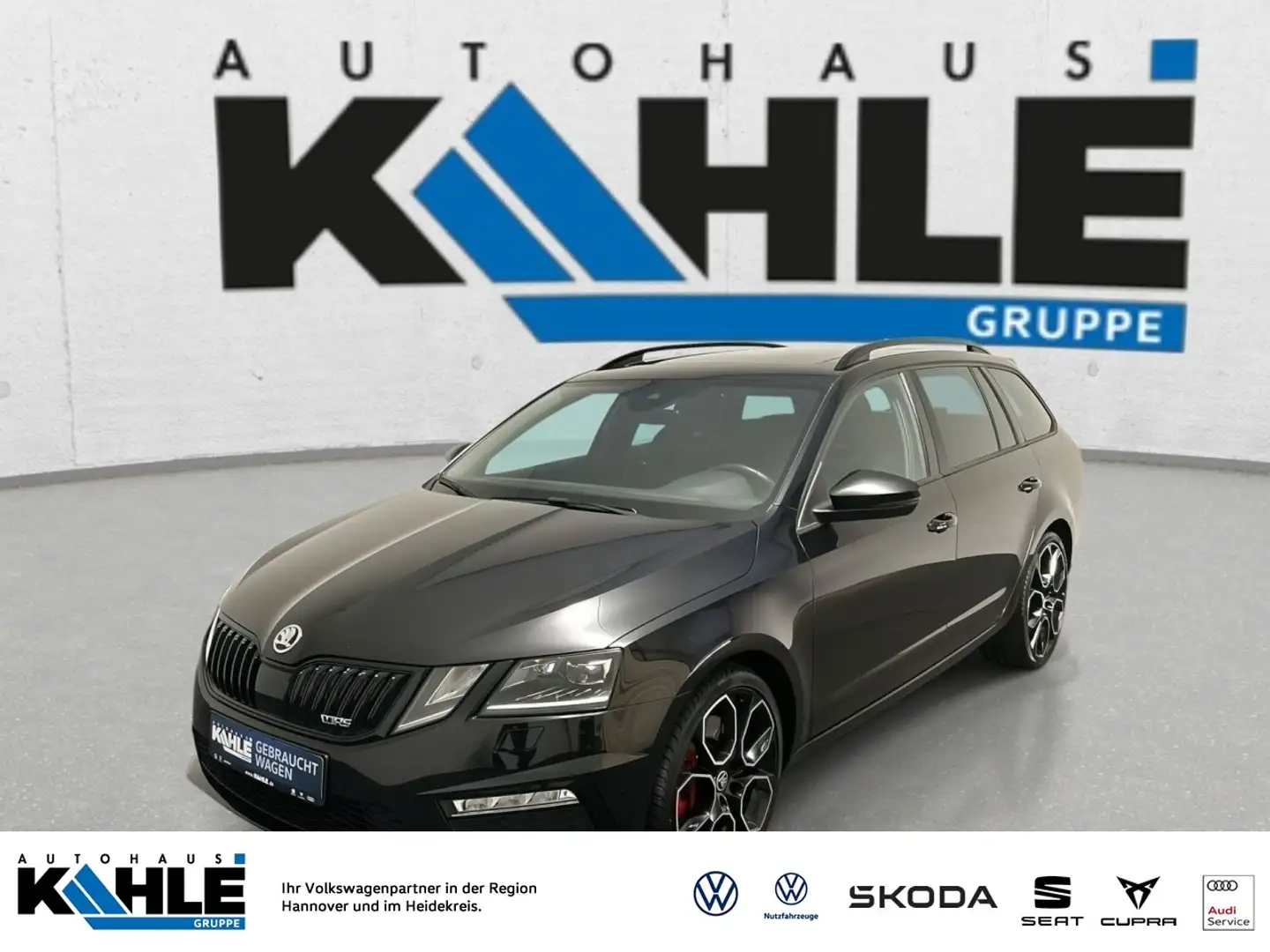 Skoda Octavia Combi RS 2.0 TSI DSG Klima Navi Rückfahrkamera Schwarz - 1