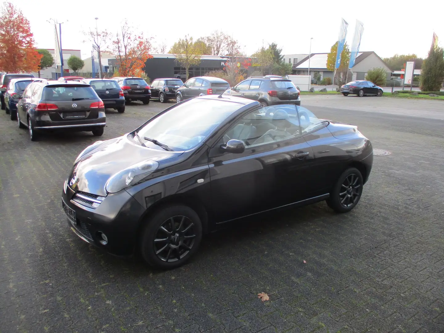 Nissan Micra Micra C+C 1.4 Klimaautomatic Teilleder Sitzheizung Noir - 1
