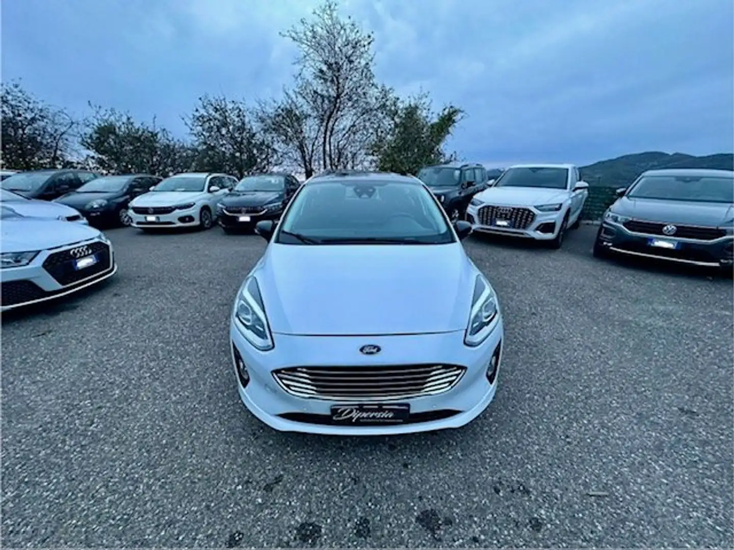 Ford Fiesta VII 5p 1.5 TDCi 120cv Titanium Bianco - 2