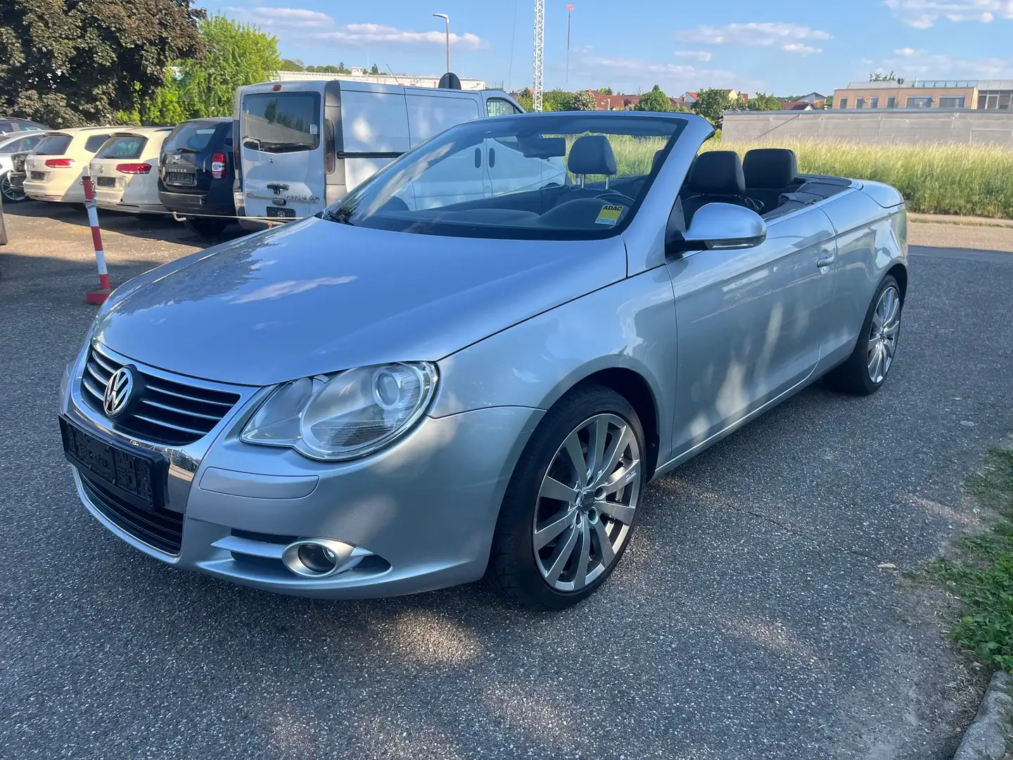 Volkswagen Eos 3.2 V6 R32 TÜV Inspektion Neu Srebrny - 1
