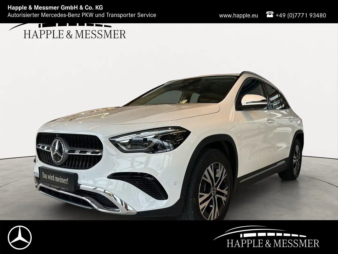 Mercedes-Benz GLA 220 GLA 220 d 4MATIC Progressive/Multibeam/Distronic Blanc - 1