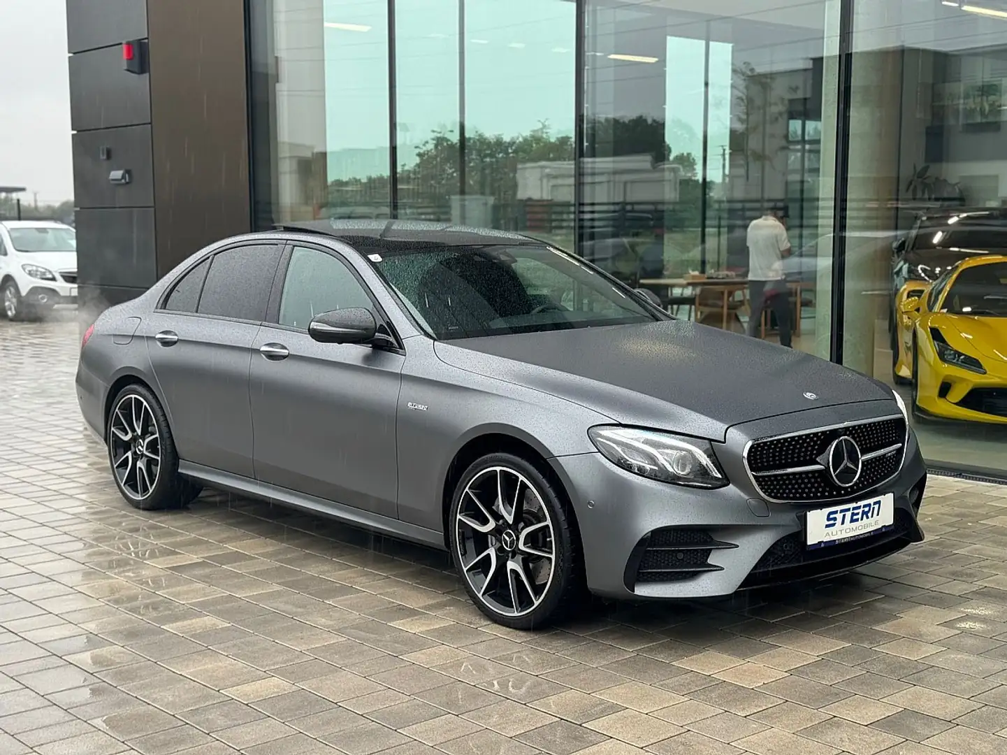 Mercedes-Benz E 43 AMG 4MATIC BRABUS*HUD*PANO*BURMESTER*CARBON* Gris - 1