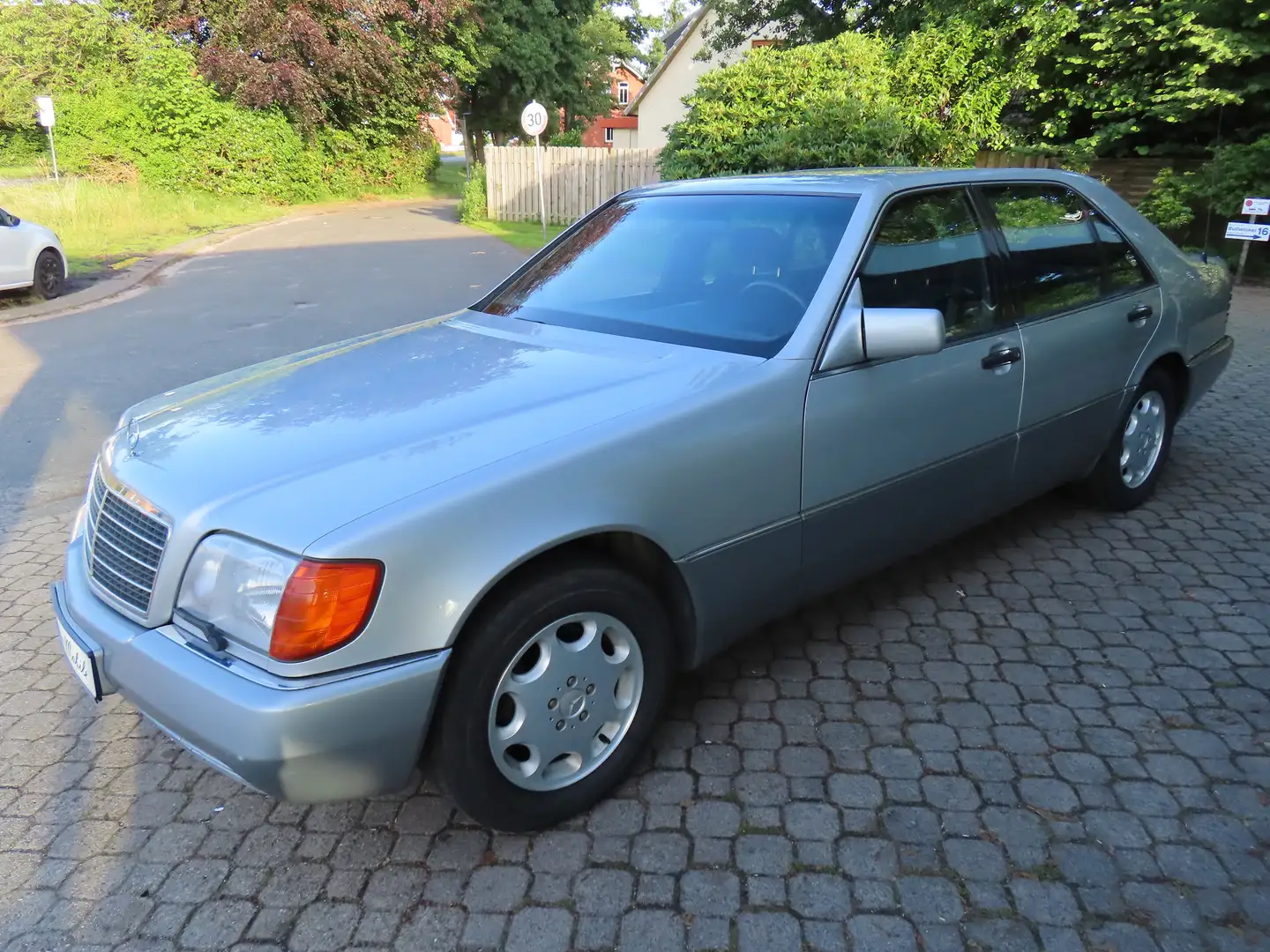 Mercedes-Benz S 600 SEL W140 *nur 108 TKM*2.Hand*Velours*Telefon* Argent - 2
