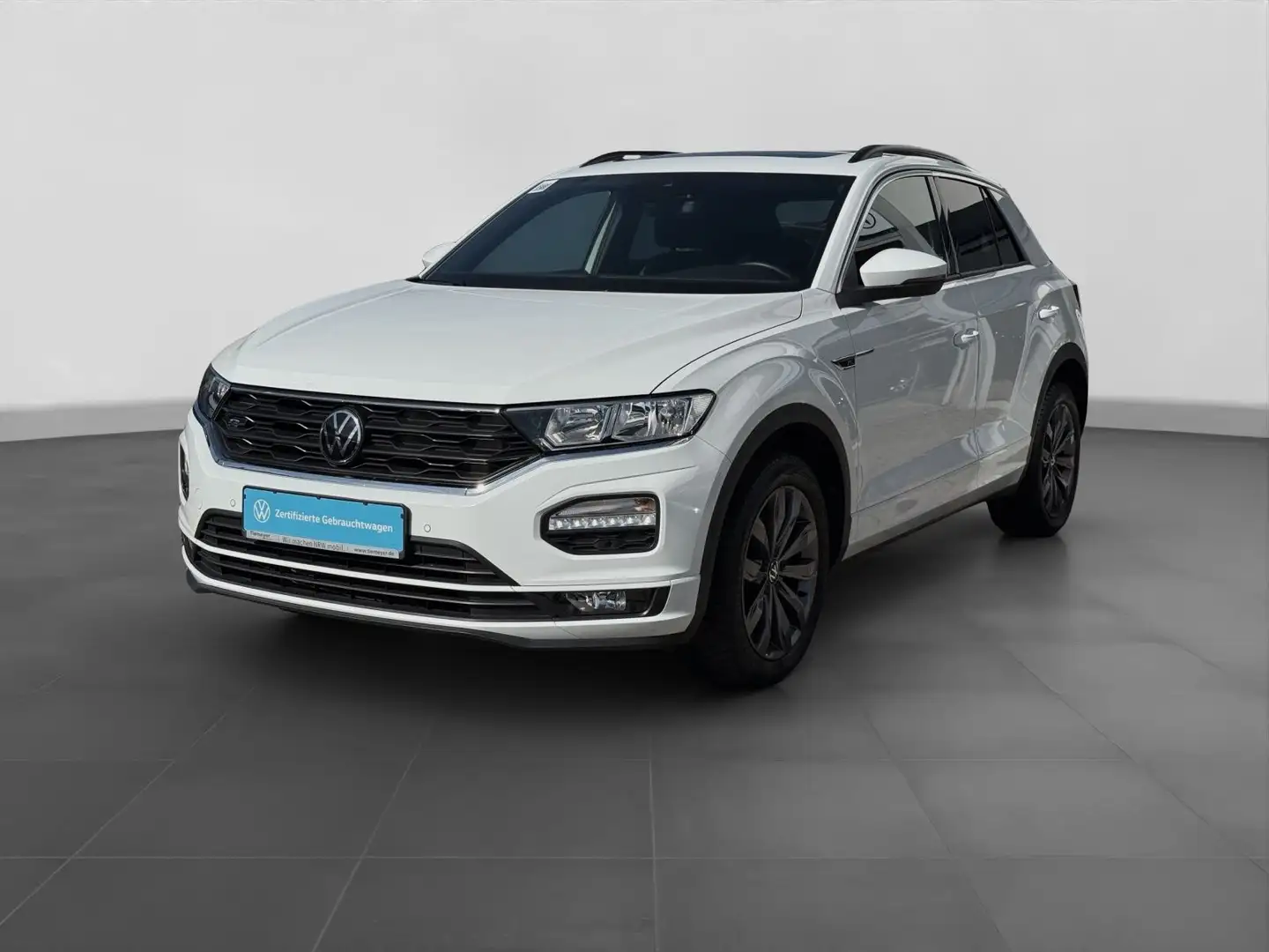 Volkswagen T-Roc 1.5 TSI DSG R-LINE PANO KEYLESS ACC KAMERA Weiß - 2