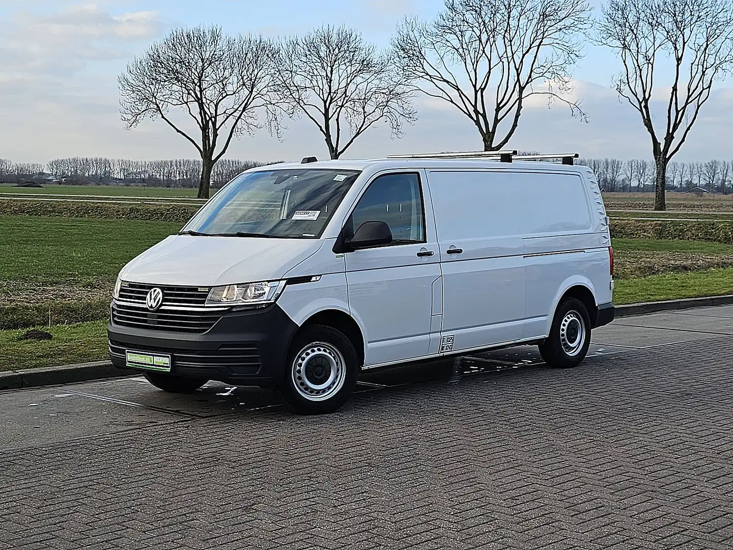 Volkswagen T6.1 Transporter 2.0 TDI T6.1 L2H1 2x-Zijdeur Trekhaak Achterdeuren Weiß - 1