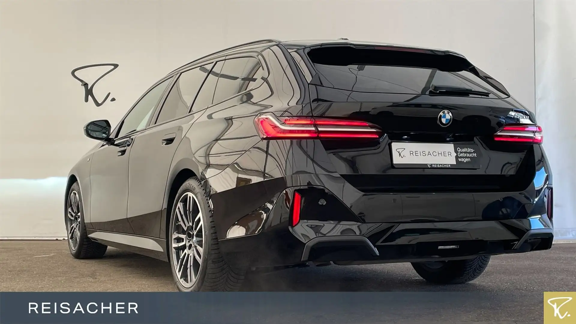 BMW 520 i A Tou MSport AHK LCPro HUD ACC 360° SHZ H&K Schwarz - 2