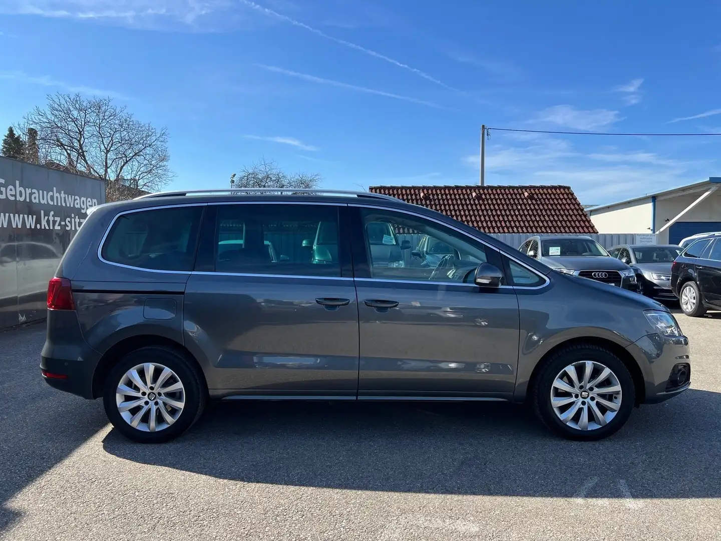 SEAT Alhambra Executive 2,0 TDI DSG | 7SITZE*ACC*ALCANTARA Grau - 2