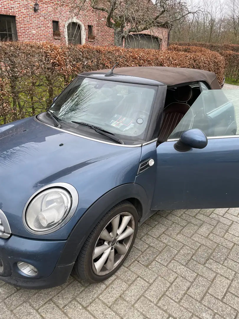 MINI Cooper Cabrio Mini Cabriolet 1.6i Cooper Blauw - 1