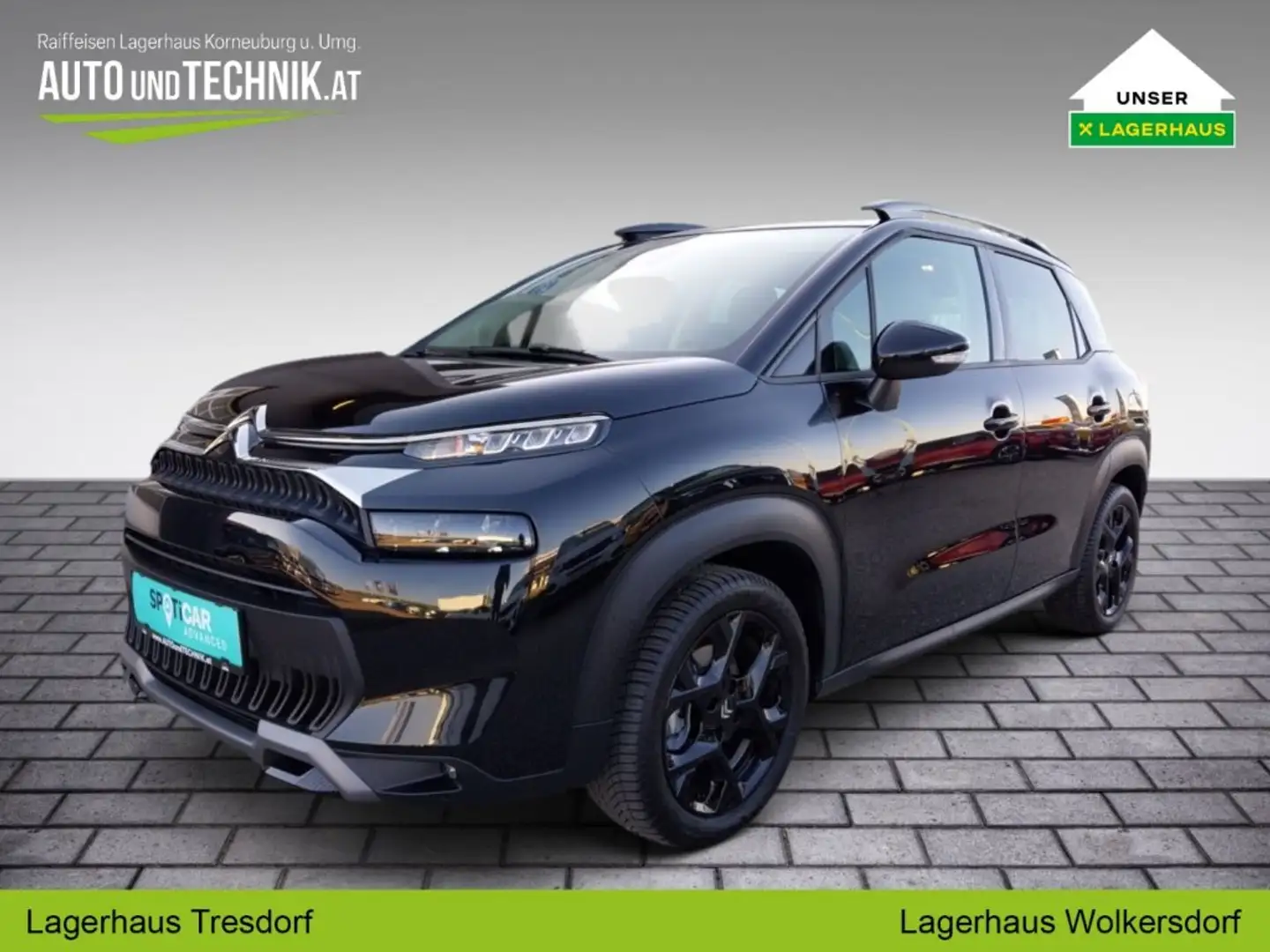 Citroen C3 Aircross PureTech 110 S&S 6-Gang-Manuell MAX !WR! Negro - 1