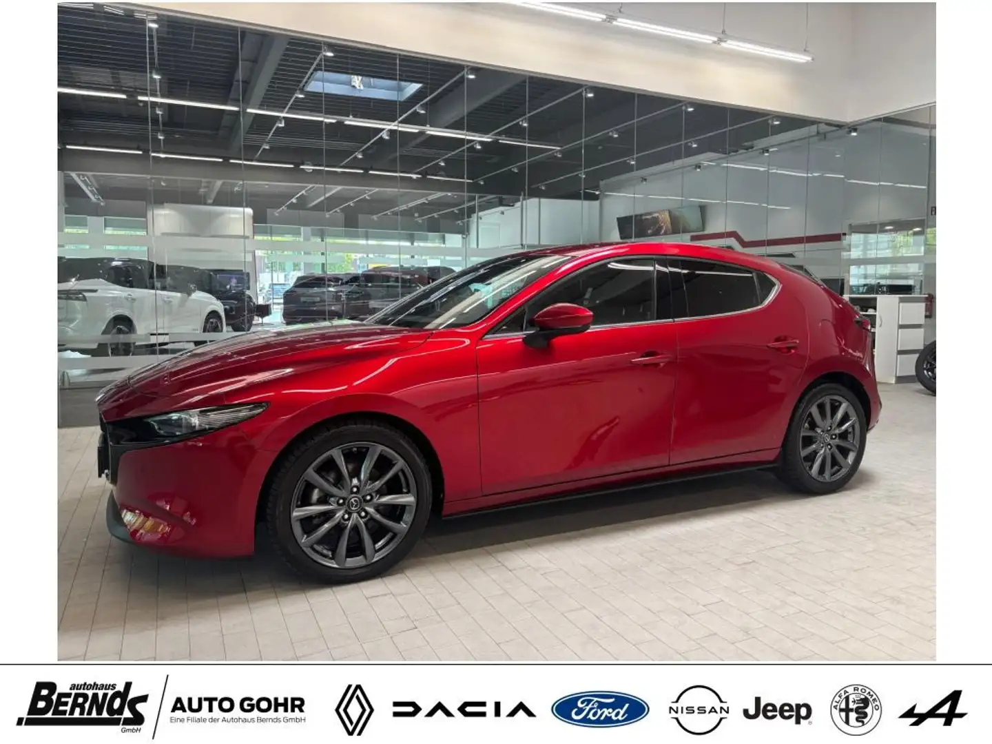 Mazda 3 FASTBACK SKYACTIV-X 2.0 M-Hybrid SELECTION Rot - 1