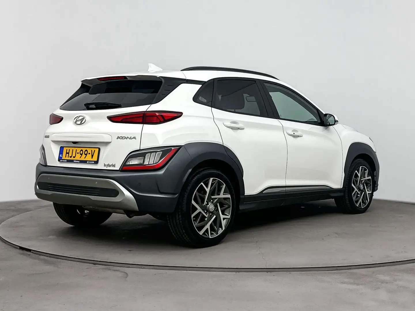 Hyundai KONA 1.6 GDI HEV Fashion Sky | schuif/kantel dak | Navi Wit - 2