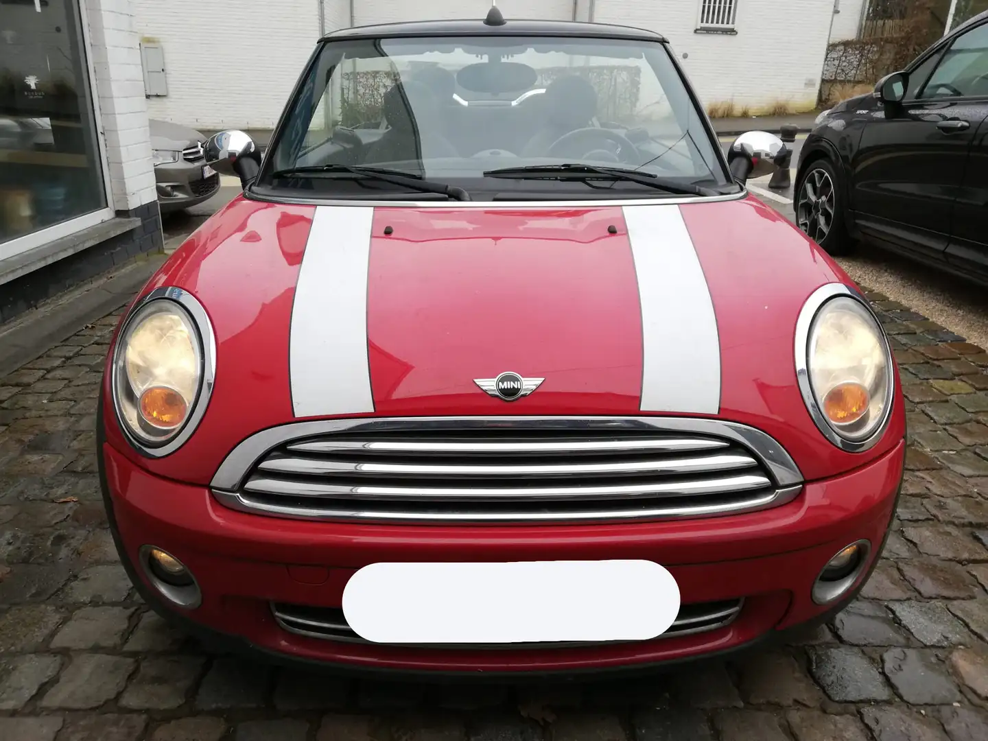 MINI Cooper C Cabrio 1.6 i fumée blanc !! Roşu - 2
