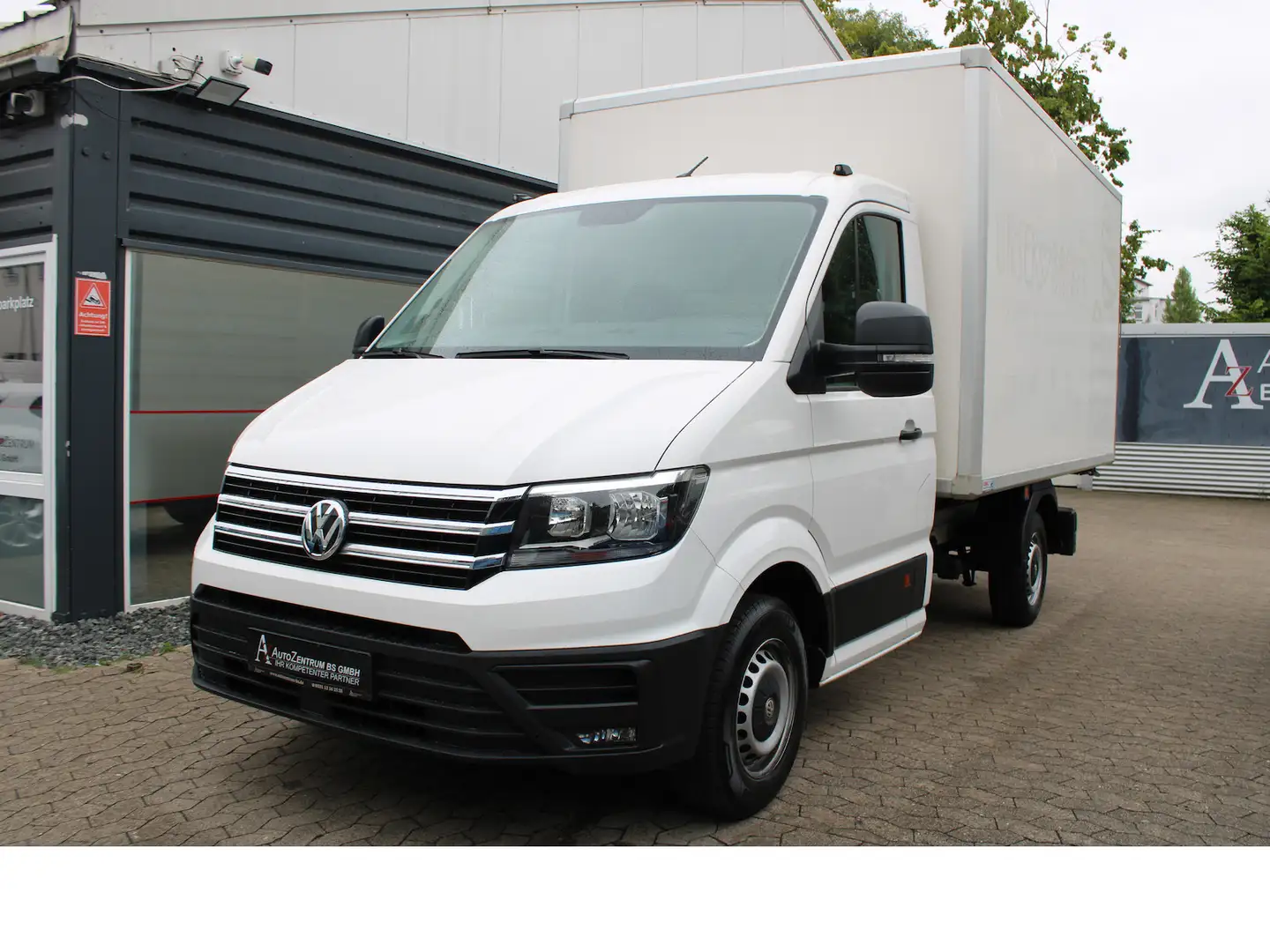 Volkswagen Crafter Pritsch 35 Mittel Koffer 2.0 TDI*KLIMA* Blanc - 1