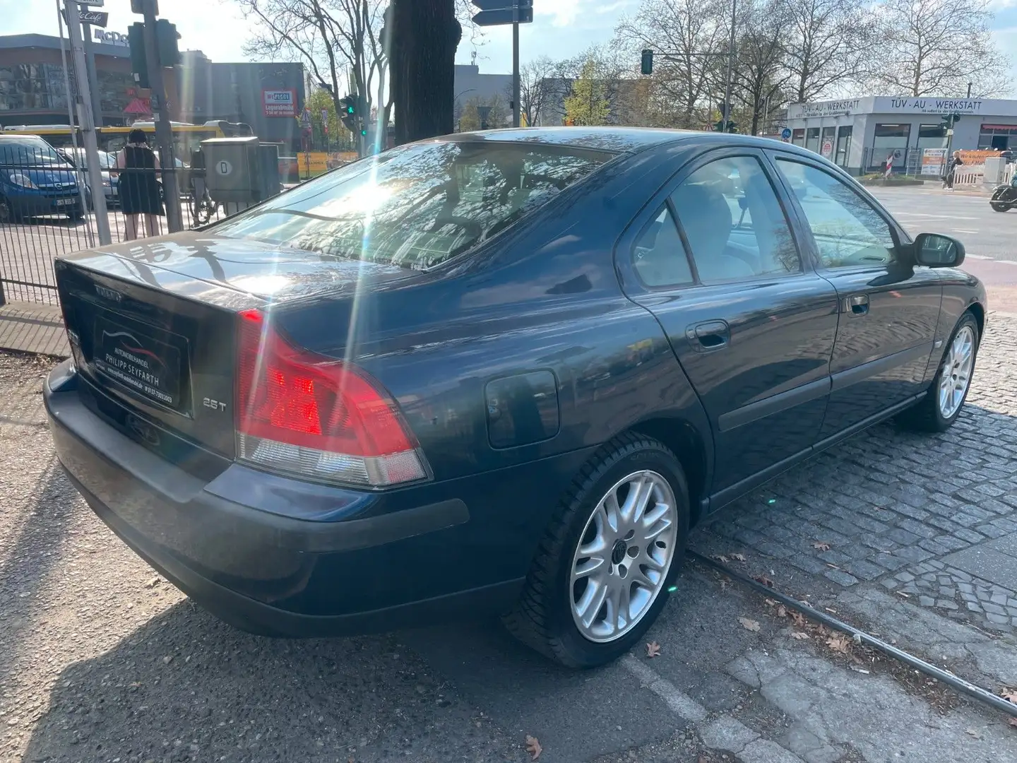 Volvo S60 2.5T LIMOUSINE*AUTOMATIK*KLIMA*LEDER*MEMORY* Mavi - 2