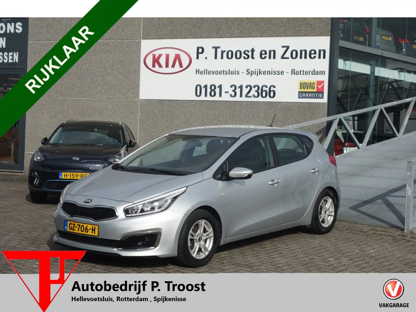 Kia Ceed / cee'd 1.0 T-GDi Navigatie/Achteruitrijcamera/Airco/Cruis Grijs - 1