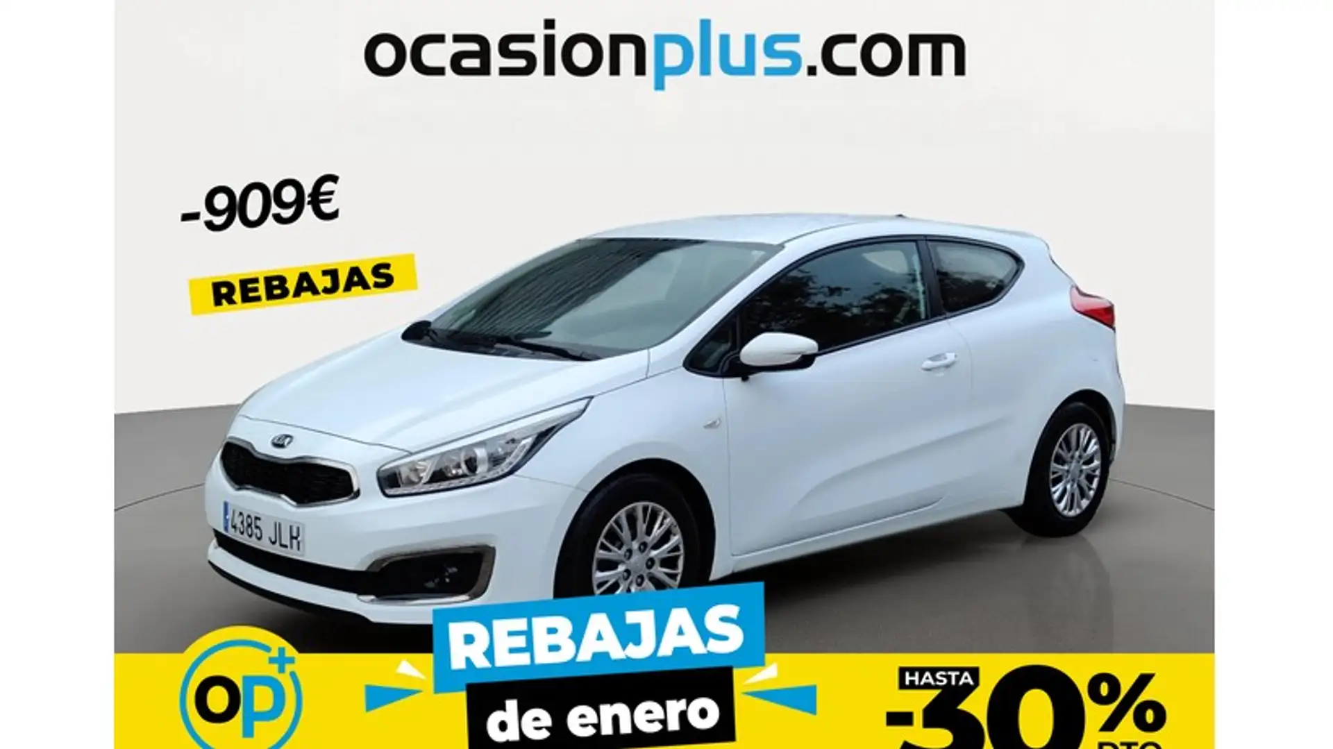 Kia Ceed / cee'd 1.0 T-GDI Eco-Dynamics Concept 100 Blanc - 1
