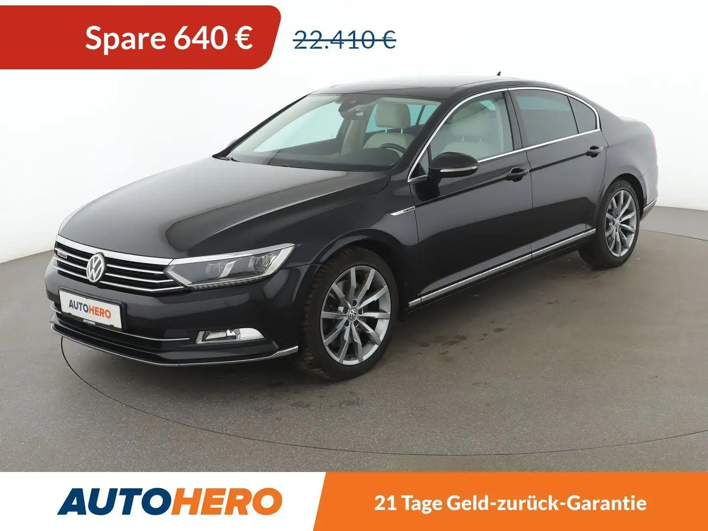 Volkswagen Passat 2.0 TDI Highline 4Motion BlueMotion Aut.*LED*ACC* Schwarz - 1