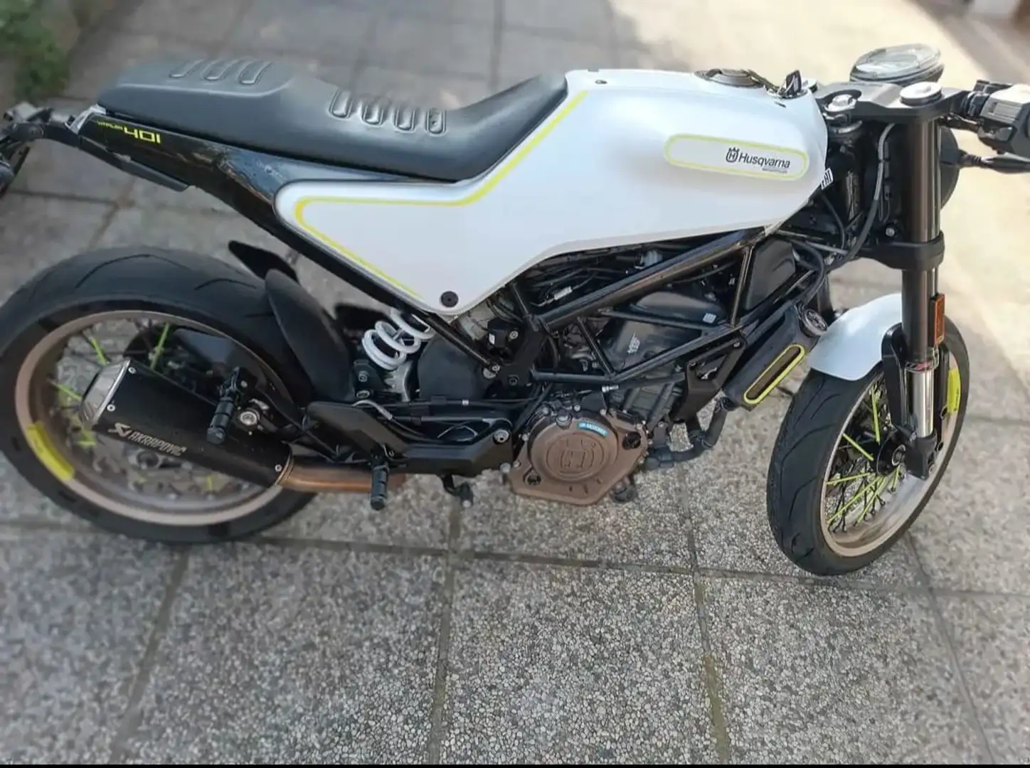 Husqvarna Vitpilen Biały - 2