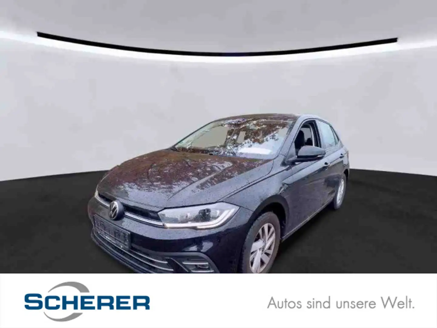 Volkswagen Polo 1.0 TSI DSG Style LED+ACC+Navi+App+Climatr+ Schwarz - 1