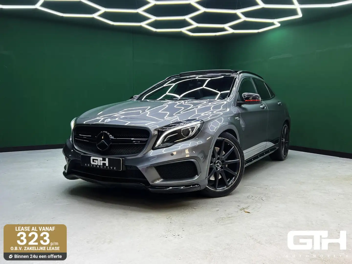 Mercedes-Benz GLA 45 AMG 4Matic H/K | Kleppen | Led | Pano Grijs - 1