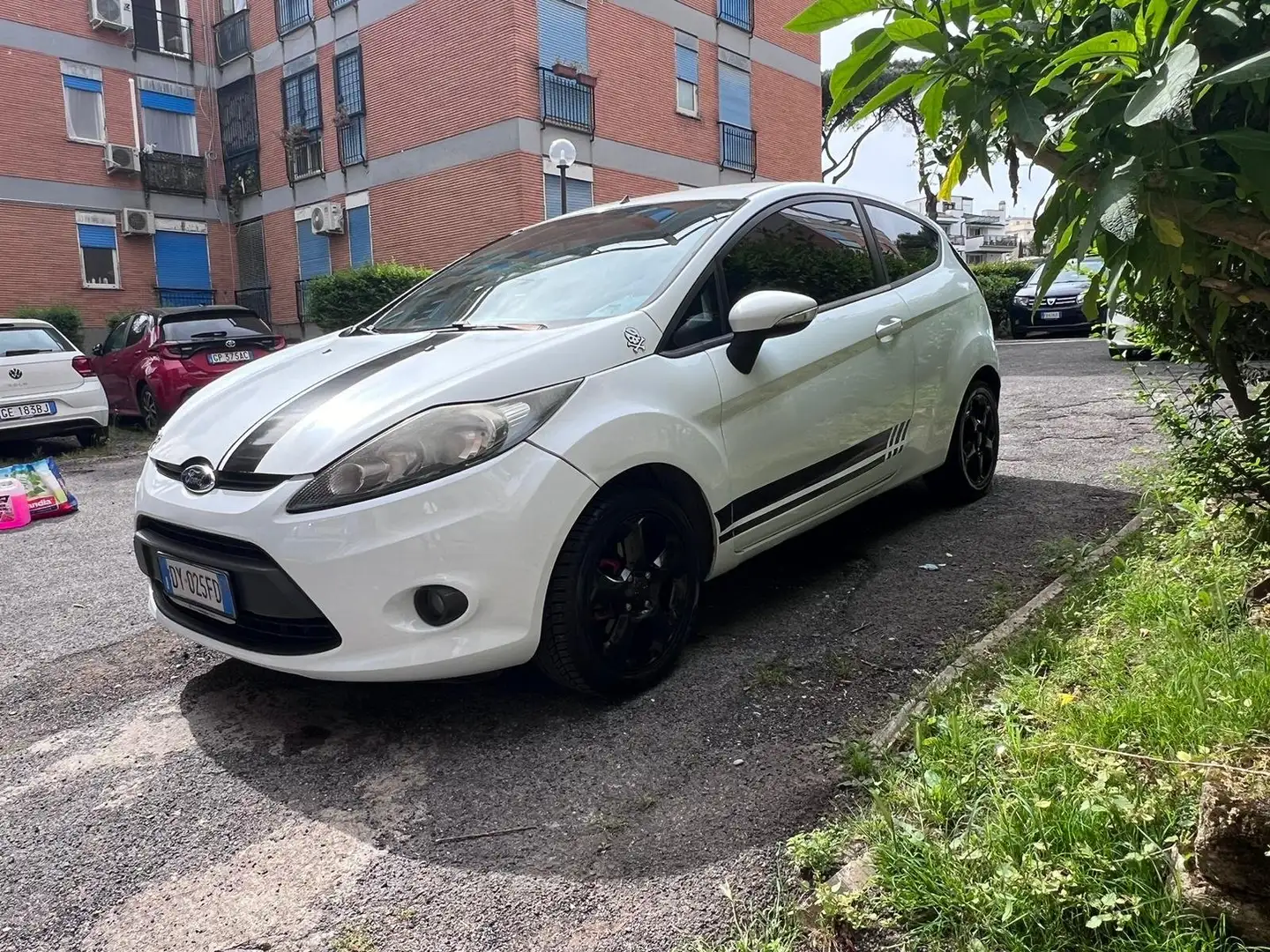 Ford Fiesta Fiesta 3p 1.4 tdci + 68cv Bianco - 2