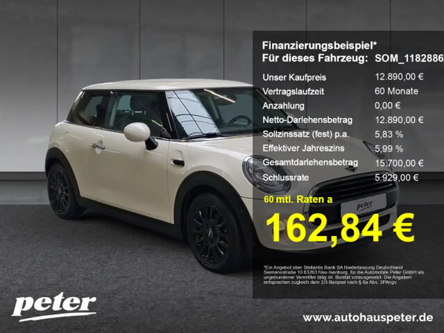 MINI One One Klimaautomatik Sitzheizung Weiß - 1