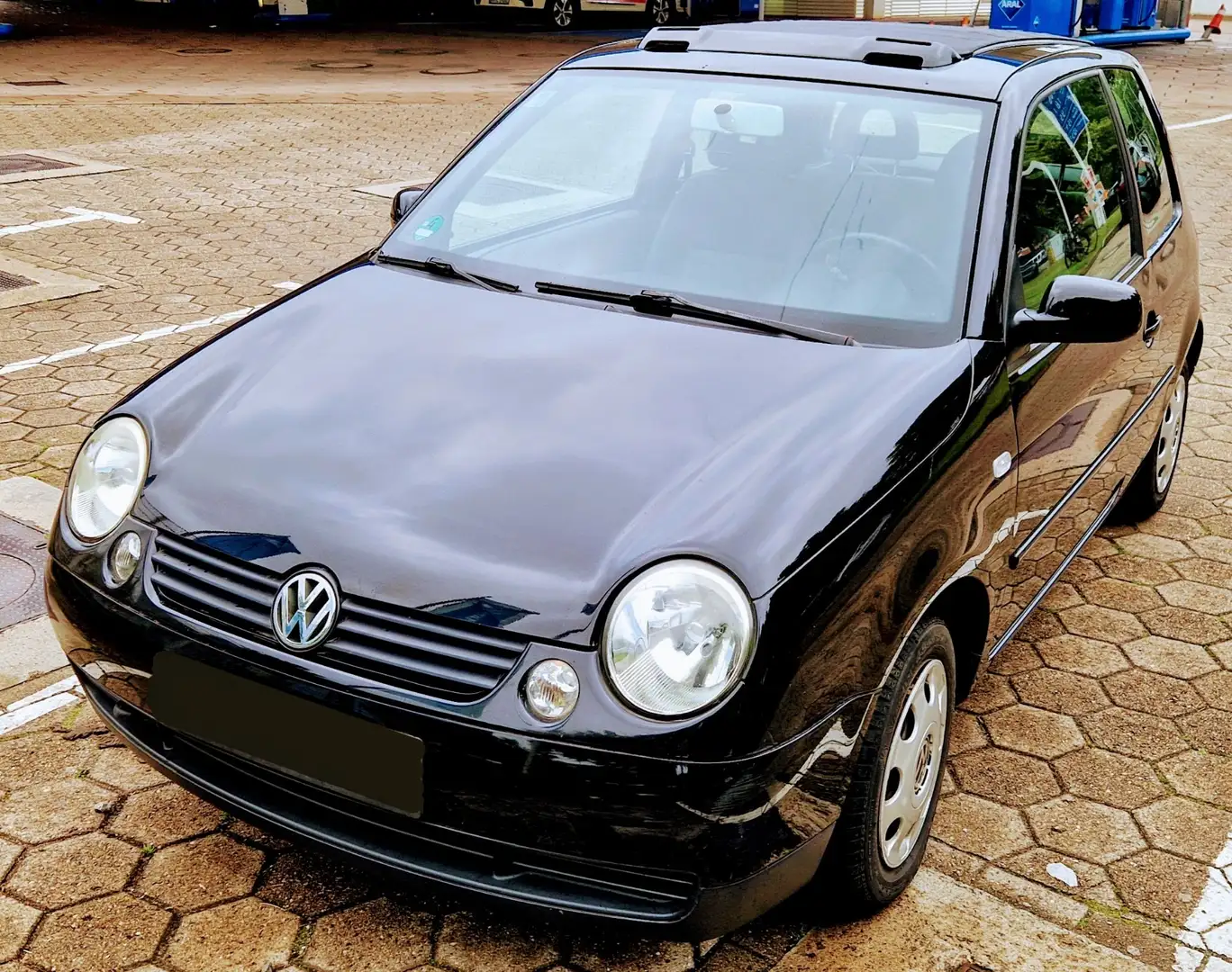 Volkswagen Lupo 1.0 Oxford 1.Hand Scheckheftgepflegt Garagenfahrze Czarny - 1