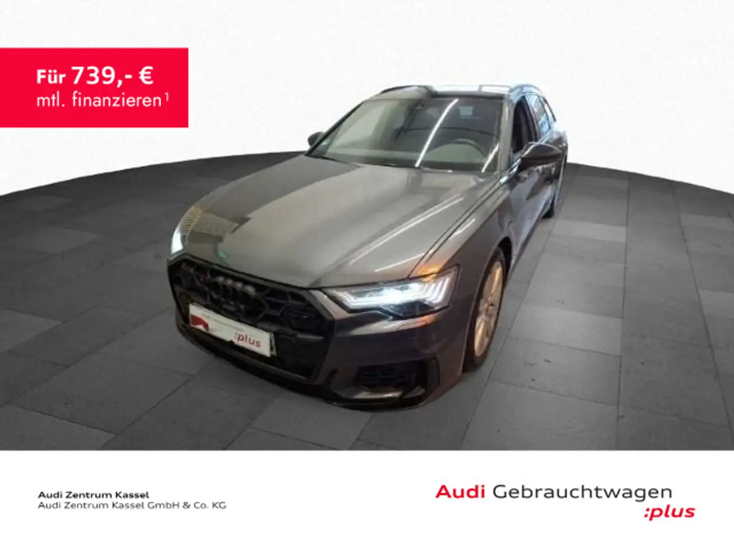 Audi S6 3.0 TDI quattro Matrix B&O Pano Kamera Grau - 1
