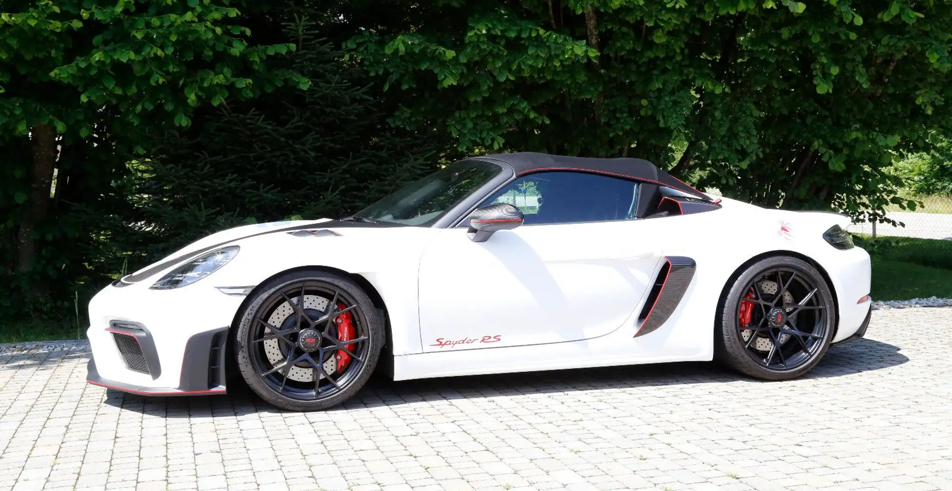 Porsche 718 Spyder RS,Weissach,Lift,komplett foiliert Weiß - 2