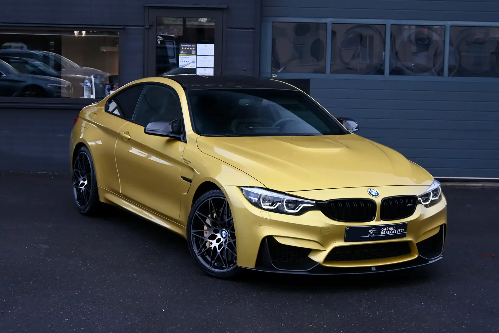 BMW M4 3.0DKG Competition - Ceramic - H&K - Full Leather Jaune - 2