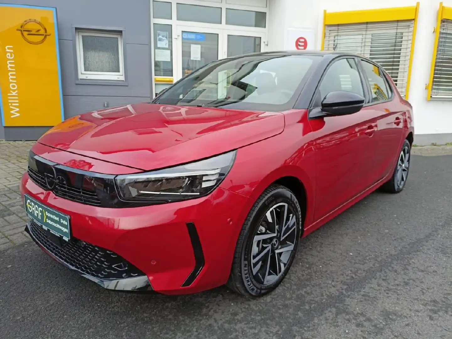 Opel Corsa GS *AT8*ParkGo+*ActivDrive*SiLeHZ*LM* Rot - 1