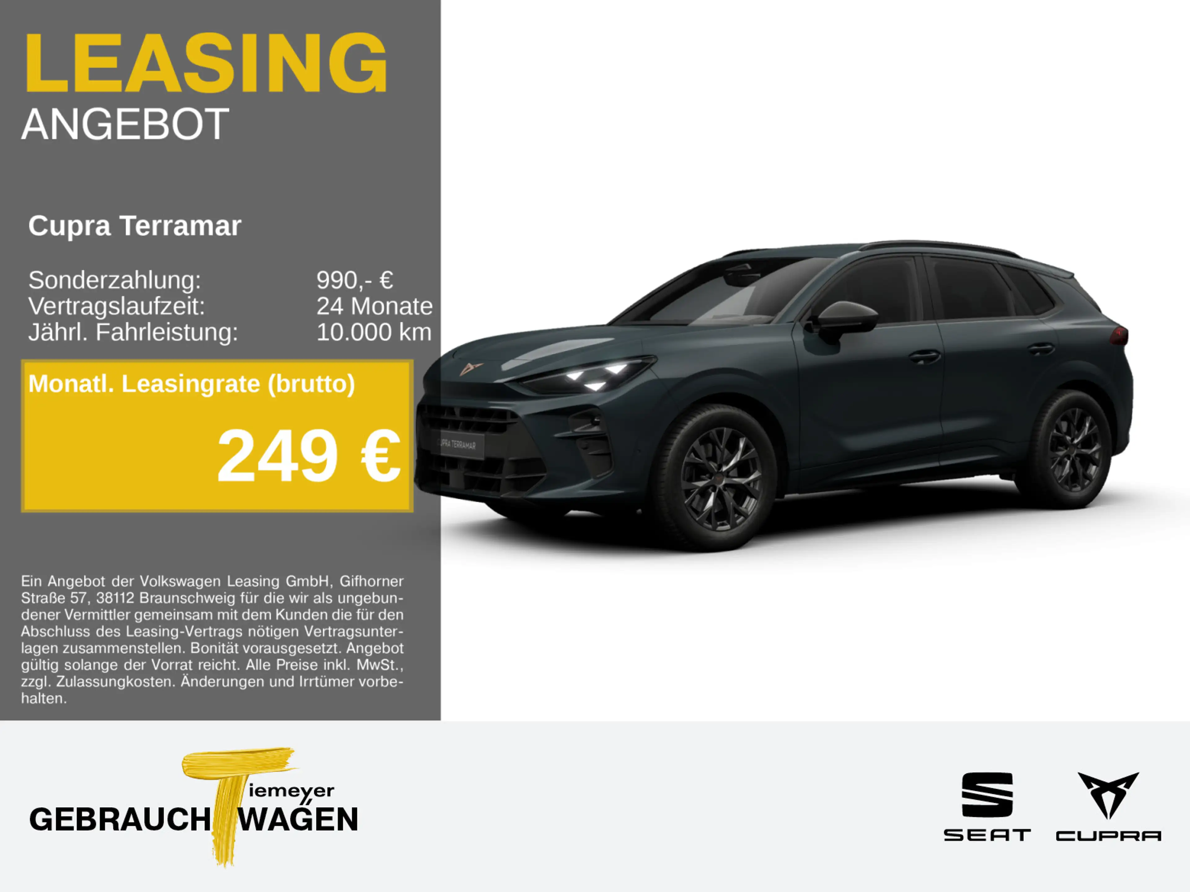 CUPRA Terramar 2.0 TSI SENNHEISER MATRIX eSITZE HuD