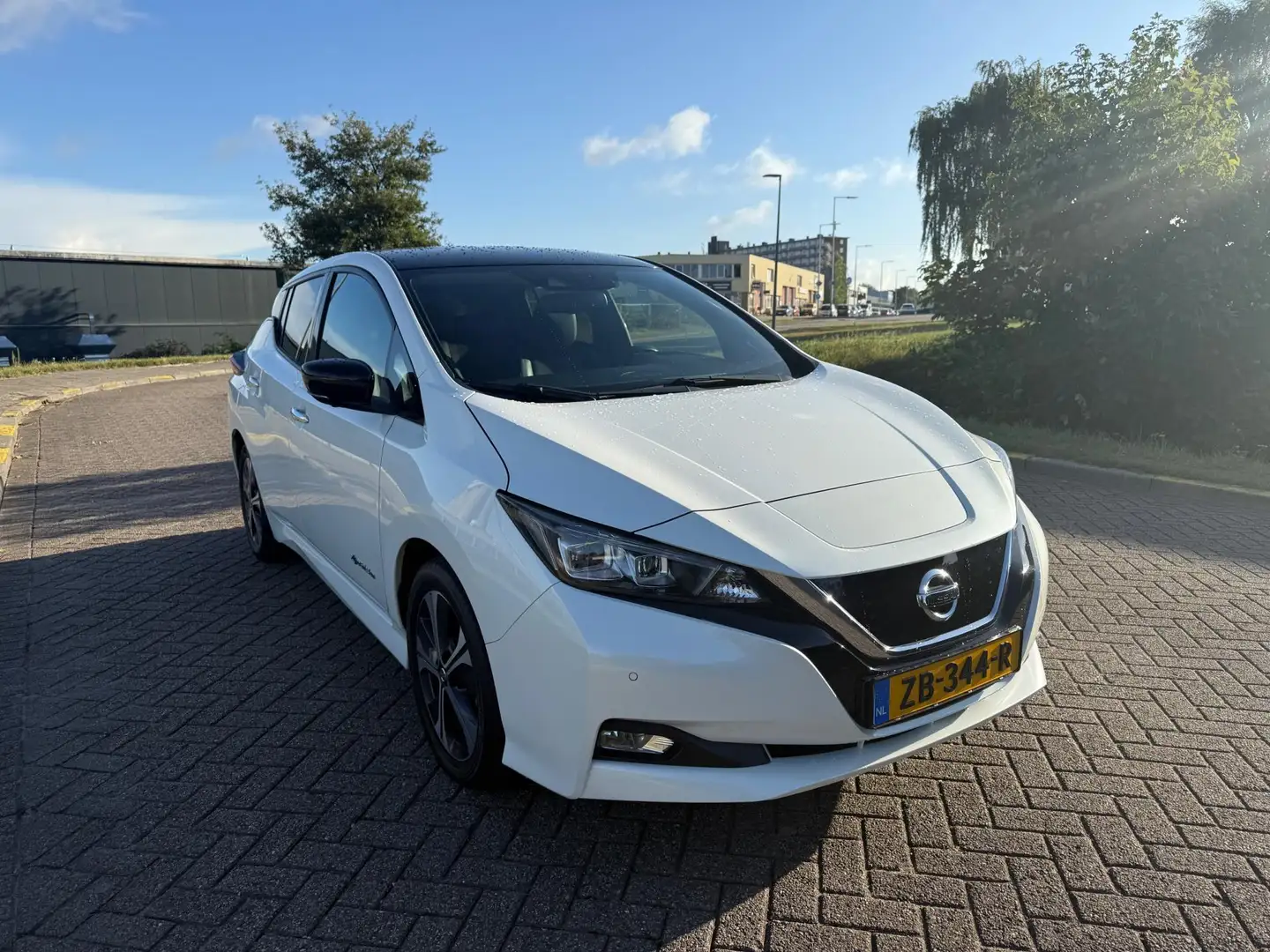 Nissan Leaf Tekna 40 kWh Weiß - 2