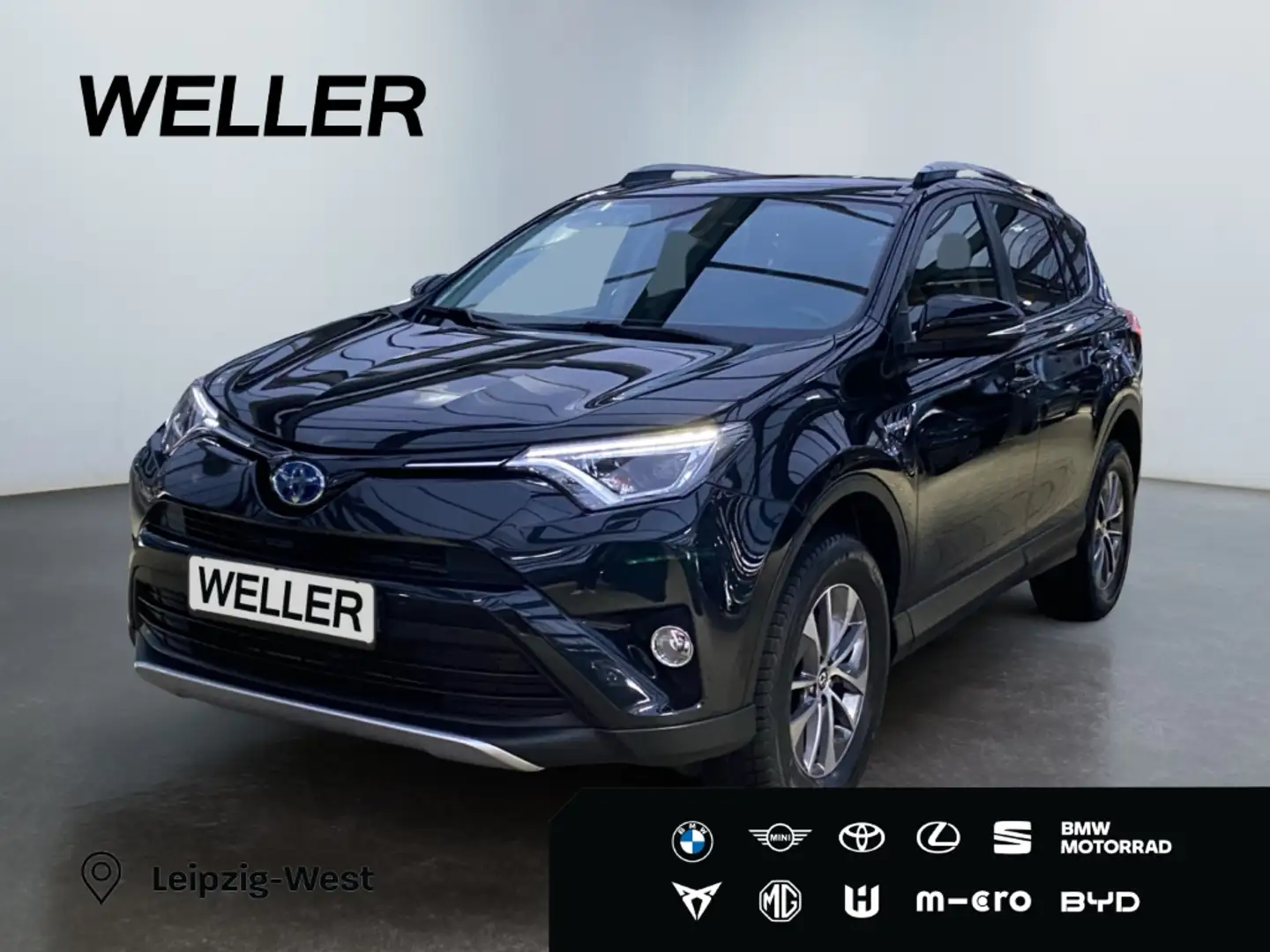 Toyota RAV 4 2.5 4x2 Hybrid Team D *Leder*RCam*ACC*SHZ* Schwarz - 1