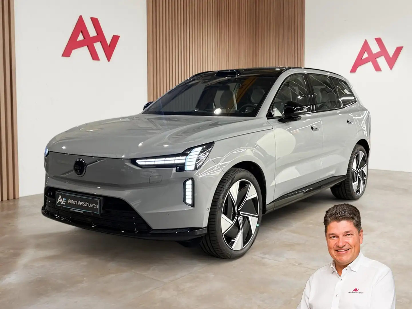 Volvo EX90 Twin Motor Ultra 7pl. ** Bowers | Luchtvering |... Szürke - 1