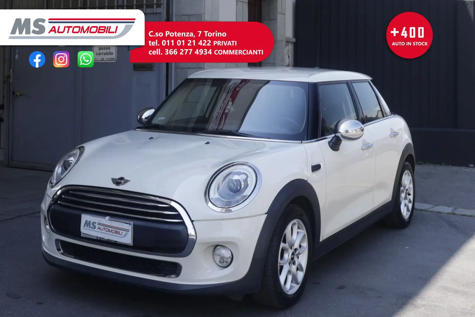 MINI One D MINI Mini 5 porte 1.5 One D Hype 5 porte Unicopro Beige - 1