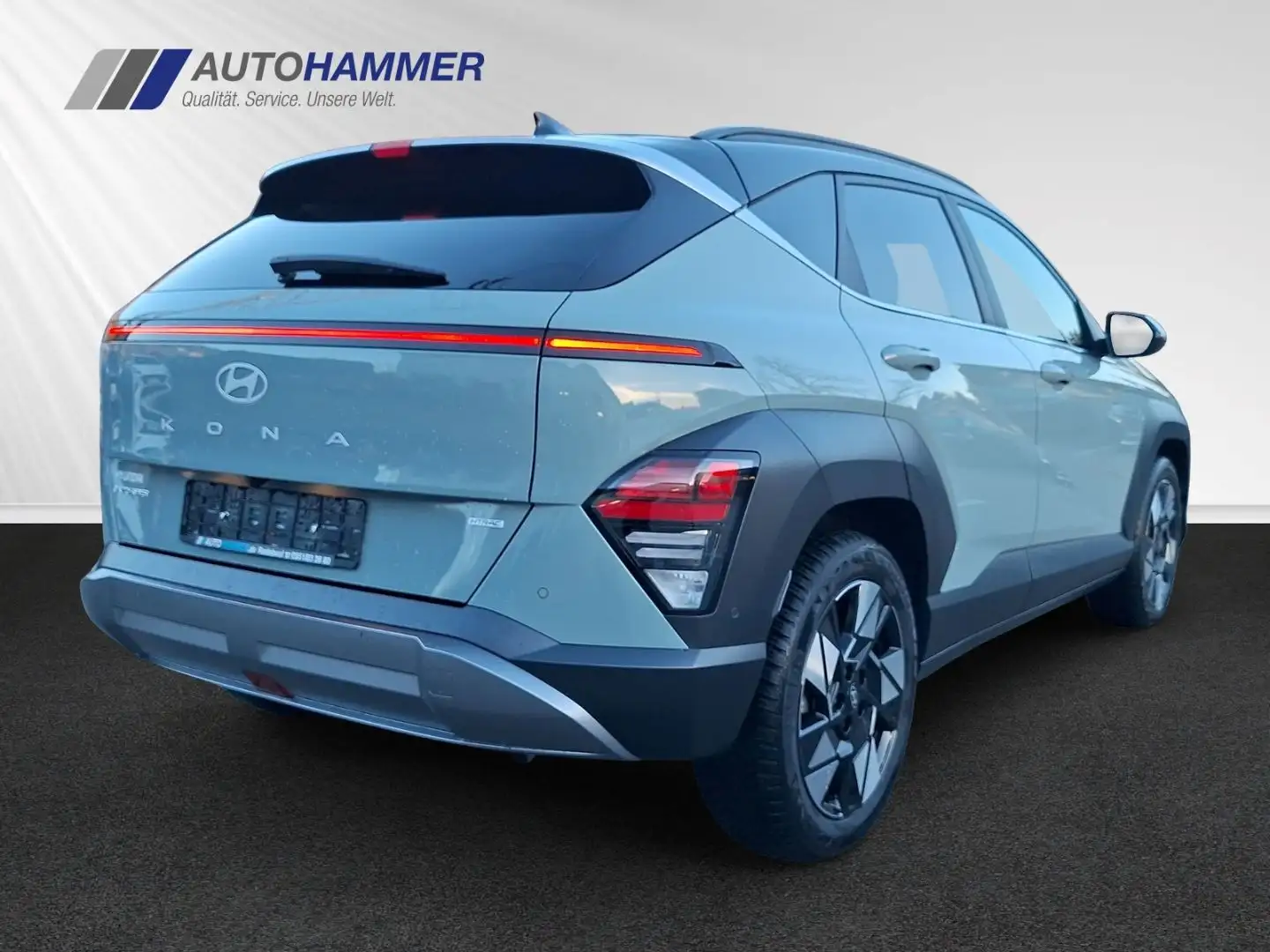 Hyundai KONA 1.6 DCT 4WD PRIME LED Navi BOSE SitzP SD DL Grün - 2