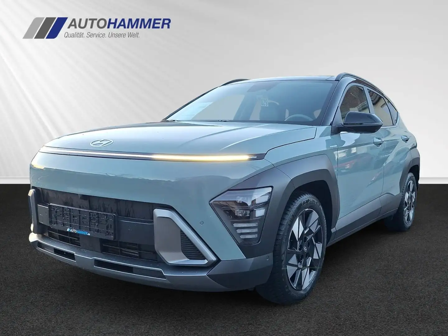Hyundai KONA 1.6 DCT 4WD PRIME LED Navi BOSE SitzP SD DL Grün - 1