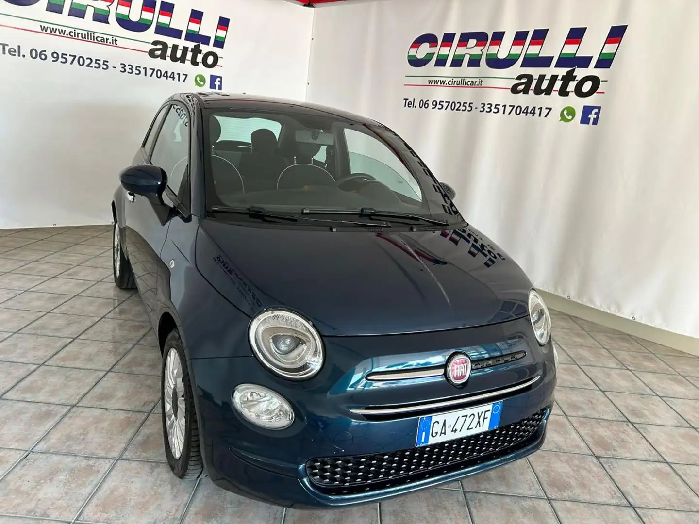 Fiat 500 1.0 Hybrid Lounge Blu/Azzurro - 2