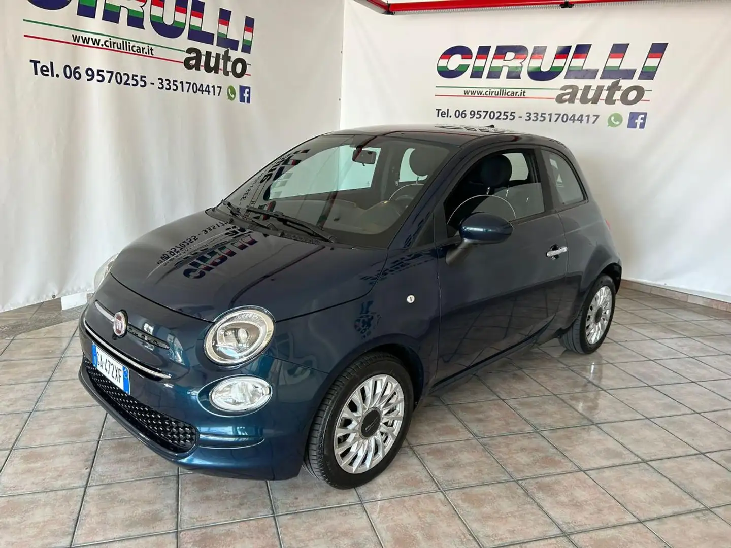 Fiat 500 1.0 Hybrid Lounge Blu/Azzurro - 1